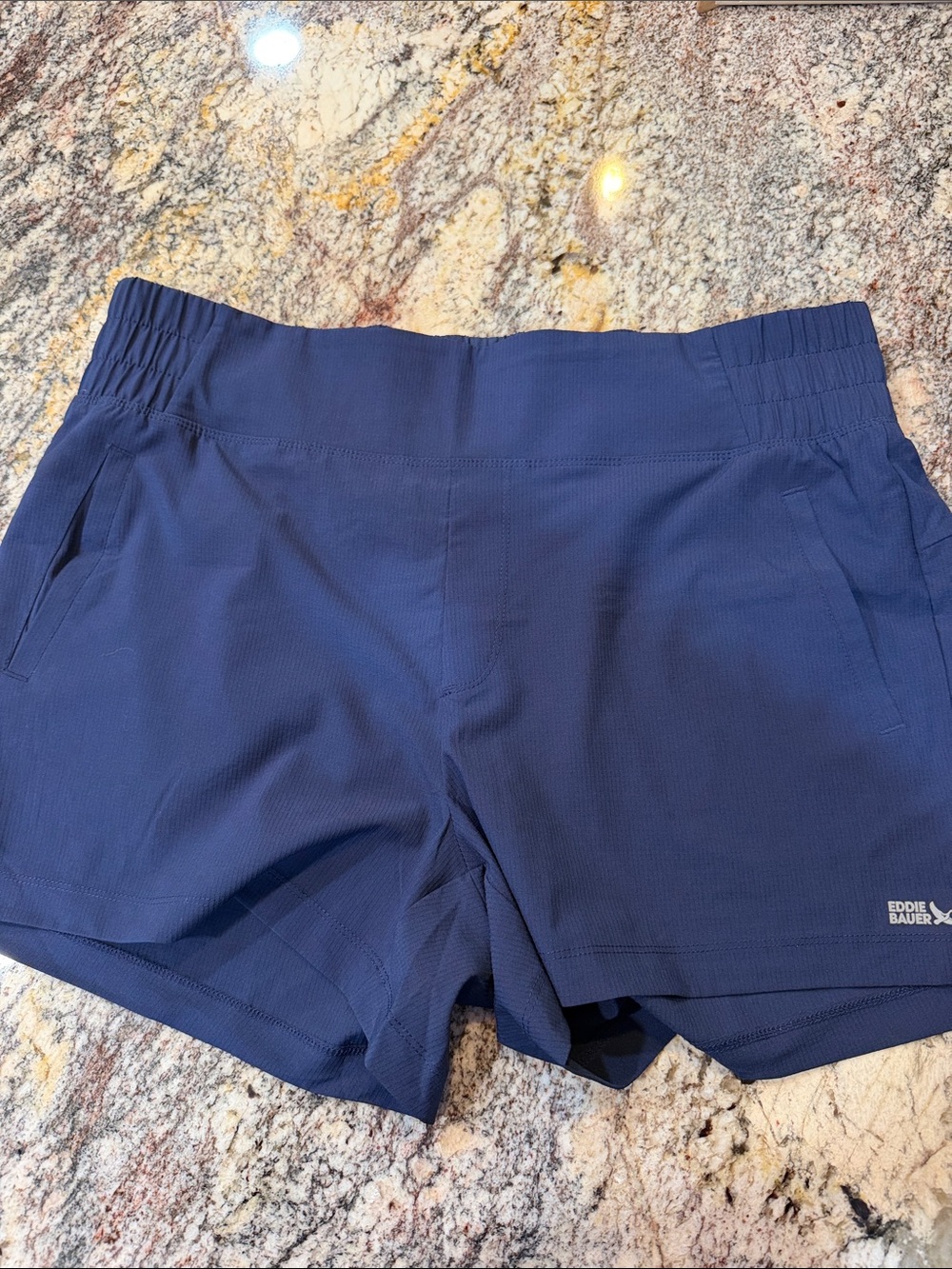 Eddie Bauer Women’s Dark Navy Athletic Shorts